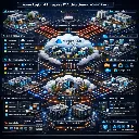 Enterprise IT network architecture diagram for Azure Regional Enterprise (100–500 users).webp